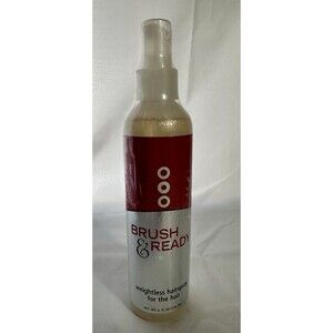 Brush & Ready by Multi Media WEIGHTLESS HAIRSPRAY 8oz Mist